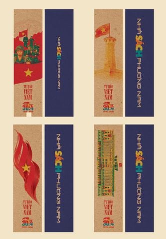 [QUÀ TẶNG KHÔNG BÁN] Bookmark “Tự Hào Việt Nam 30/04