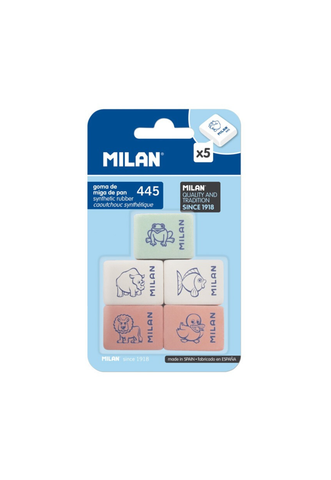 Vỉ gôm 5 cái Milan BMM9222