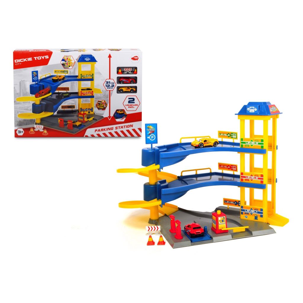 Bộ Đồ Chơi Bãi Đỗ Xe DICKIE TOYS Parking Station 203748000  -SB 201
