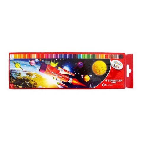 Bút Sáp Dầu Màu Staedtler Luna 2410 LC25 (25 Màu)