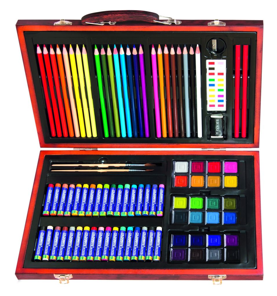 Bút Màu Hộp Gỗ MS-93W