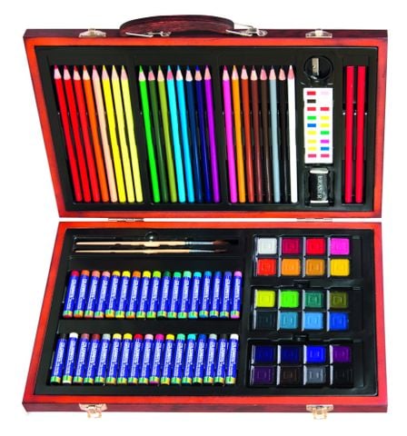 Bút Màu Hộp Gỗ MS-93W