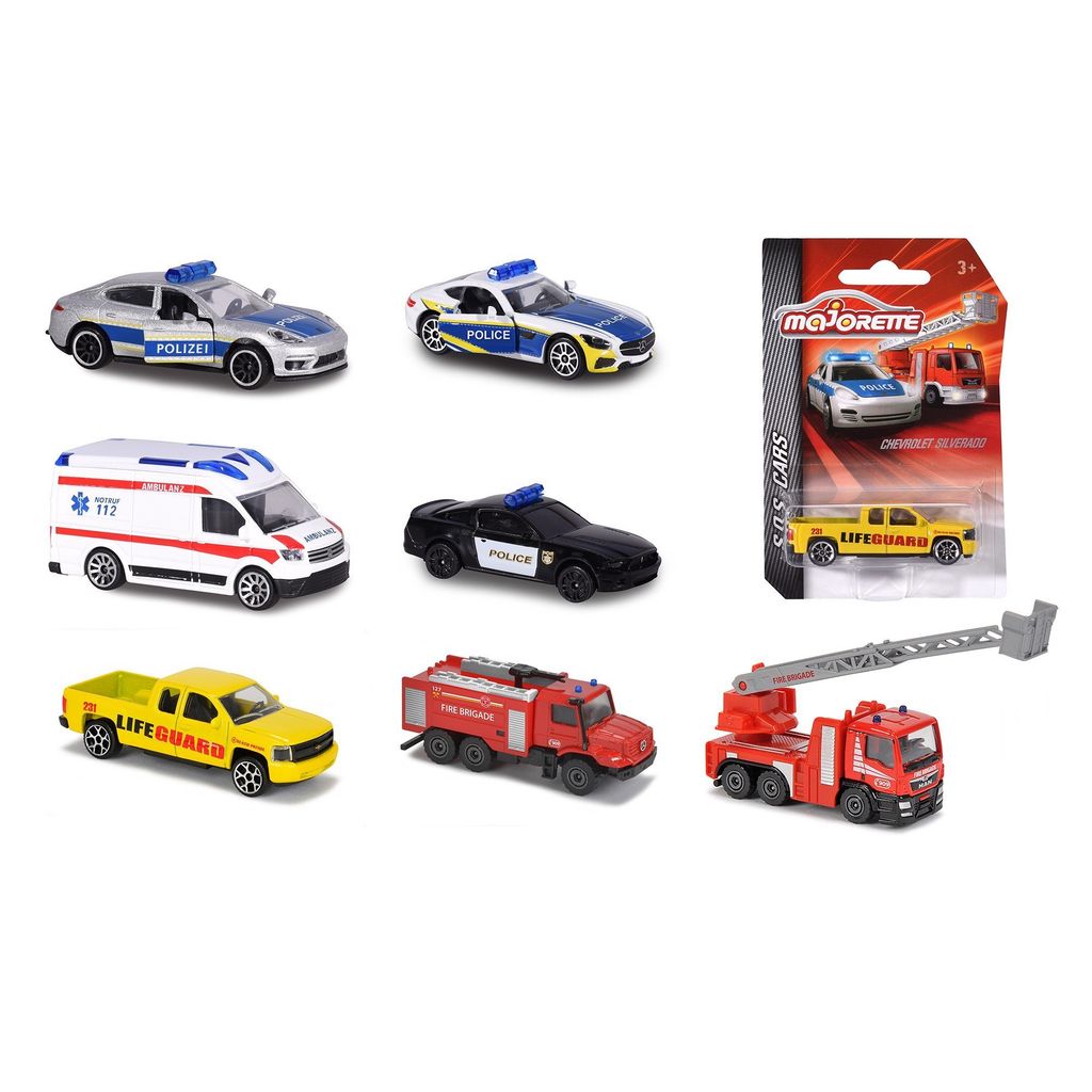 Xe Mô Hình Cứu Hộ MAJORETTE S.O.S. Cars 212057181 -SB 115