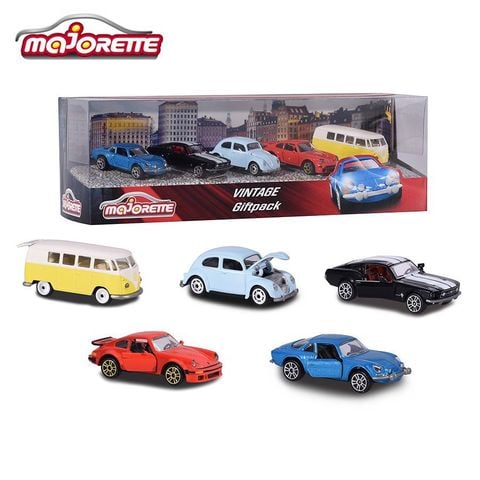Bộ 5 Xe Mô Hình MAJORETTE Vintage 5 Pieces Giftpack 212052013 -SB 170