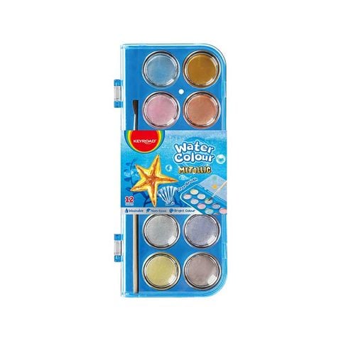 BỘ 12 MÀU VẼ METALLIC