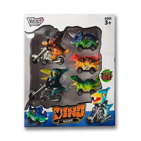 Bộ 5 Xe Khủng Long Chạy Trớn 2 Vecto Vt156-2