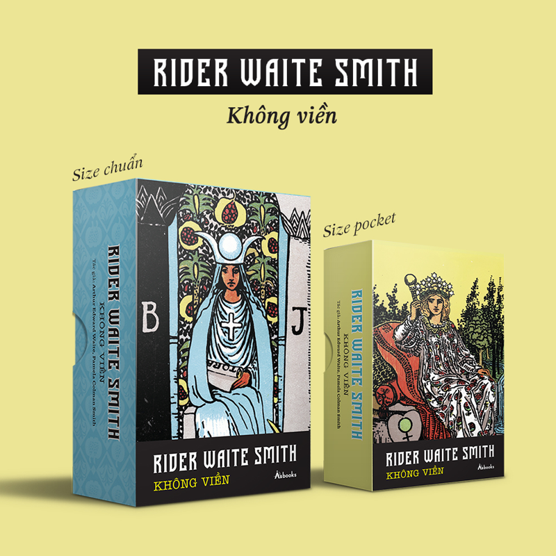 Bộ Bài Rider Waite Smith Không Viền