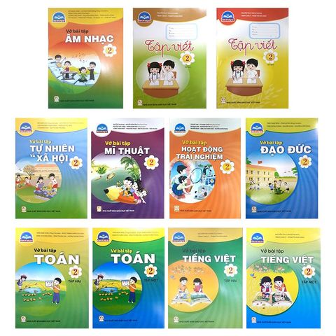 Sách Giáo Khoa Lớp 2 Chân Trời Sáng Tạo Bộ Bài Tập Năm 2021 (11 cuốn)