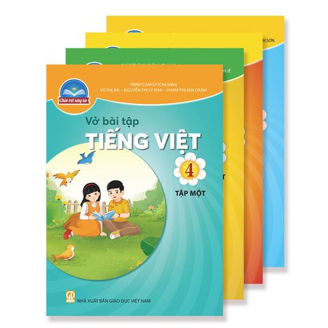 Bộ Sách Giáo Khoa Bài Tập Lớp 4 - Bộ Chân Trời Sáng Tạo