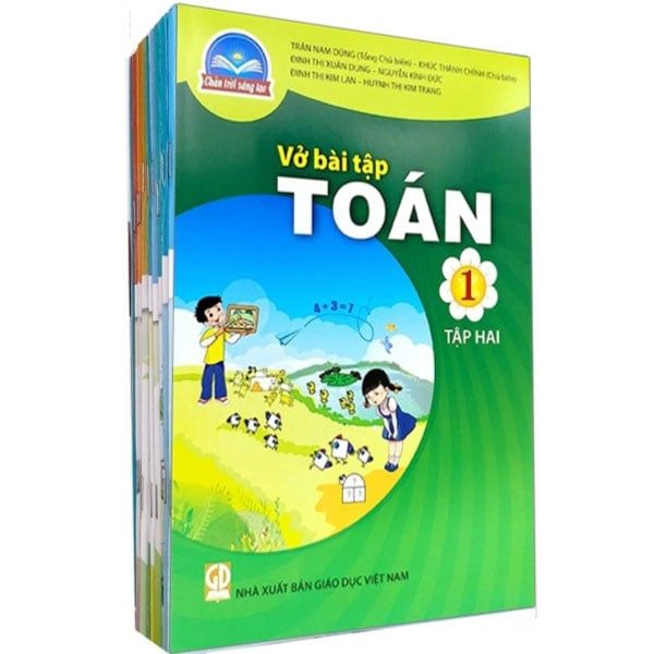 Bộ Bài Tập Giáo Khoa Lớp 1 - Bộ Chân Trời Sáng Tạo (11 cuốn - 2024)