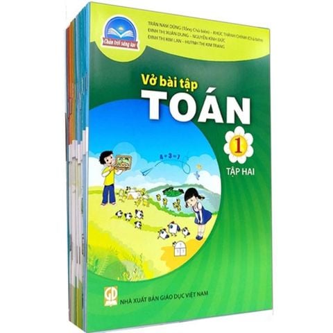 Bộ Bài Tập Giáo Khoa Lớp 1 - Bộ Chân Trời Sáng Tạo (11 cuốn - 2024)