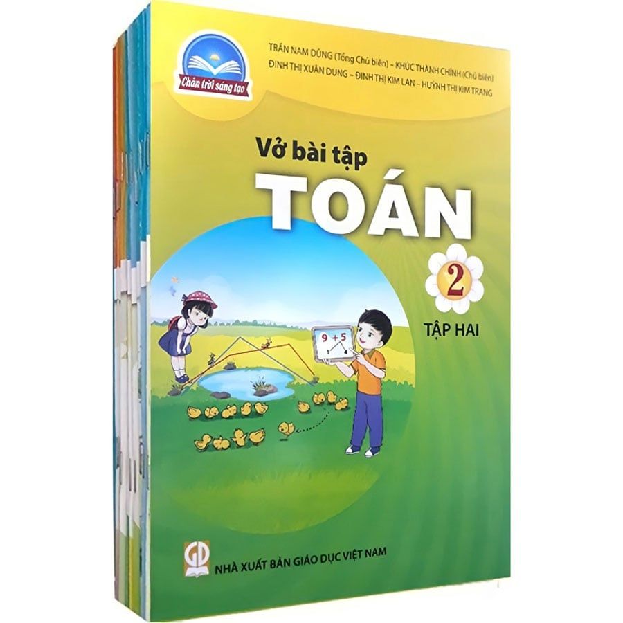 Bộ Bài Tập Giáo Khoa Lớp 2 - Bộ Chân Trời Sáng Tạo (11 cuốn - 2024)