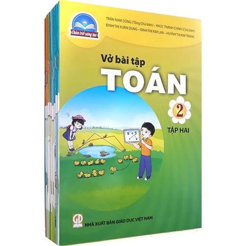 Bộ Bài Tập Giáo Khoa Lớp 2 - Bộ Chân Trời Sáng Tạo (11 cuốn - 2024)