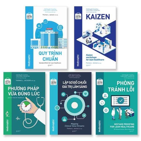 Bộ Công Cụ Tinh Gọn Trong Y Tế (Bộ 5 cuốn)