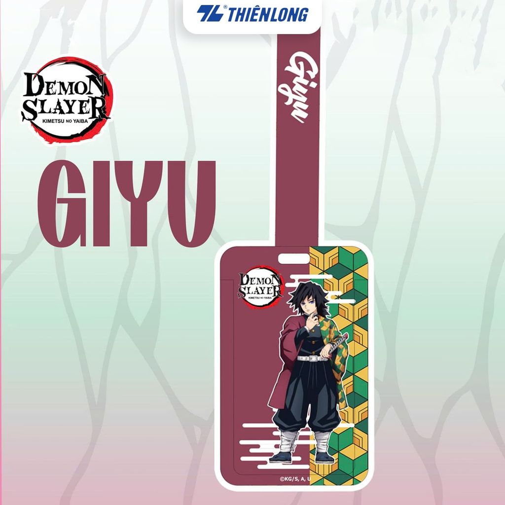 Bộ Dây Đeo Thẻ Thiên Long Demon Slayer CHD-002/DS Giyu