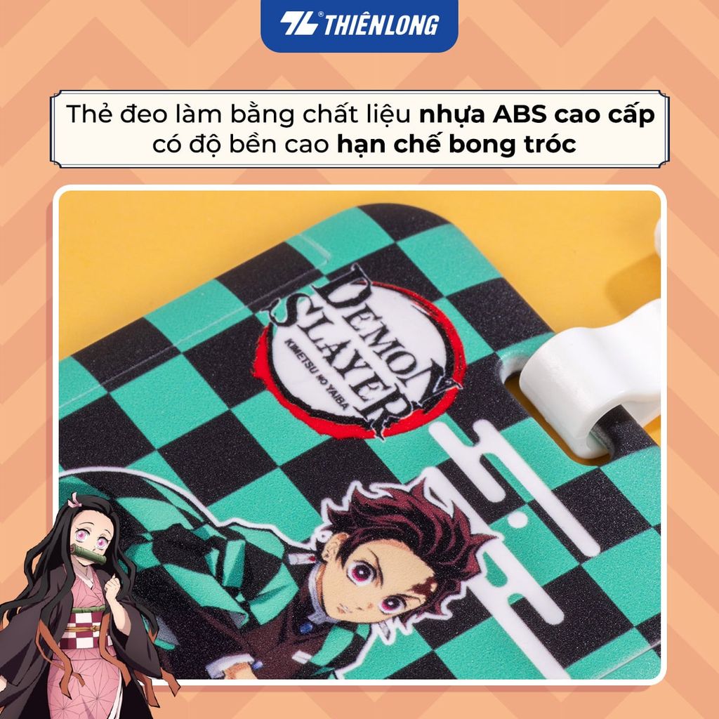 Bộ Dây Đeo Thẻ Thiên Long Demon Slayer CHD-002/DS Giyu