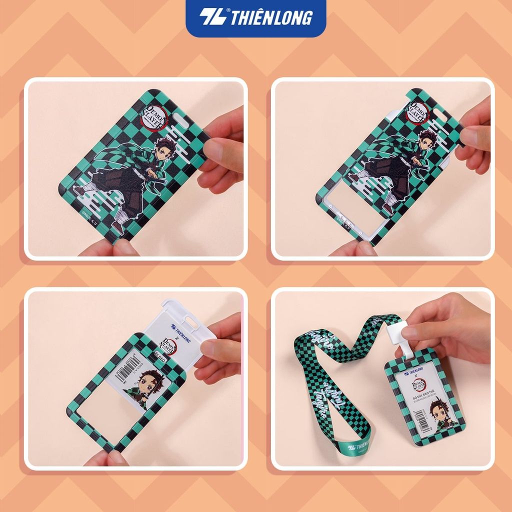 Bộ Dây Đeo Thẻ Thiên Long Demon Slayer CHD-002/DS Giyu