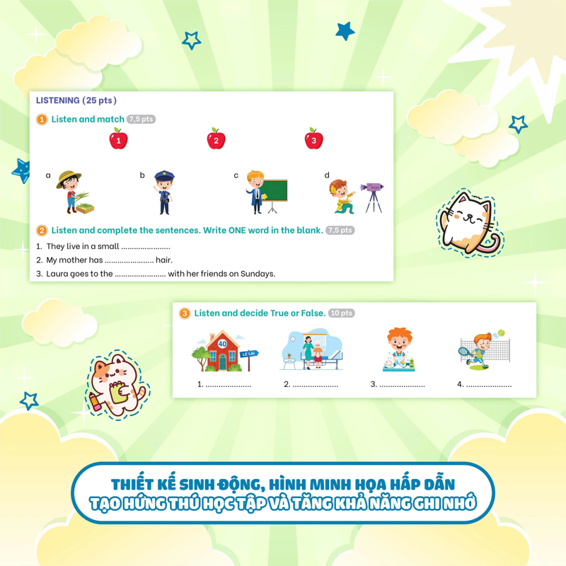 Bộ Đề Kiểm Tra Định Kỳ Tiếng Anh 4 Tập 2
