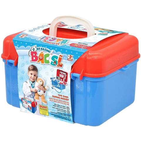Bộ Đồ Chơi Bác Sĩ Màu Xanh 19 PCS