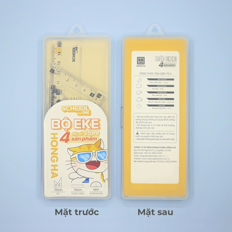 Hồng Hà - Bộ Eke 4 Sản Phẩm HH-03