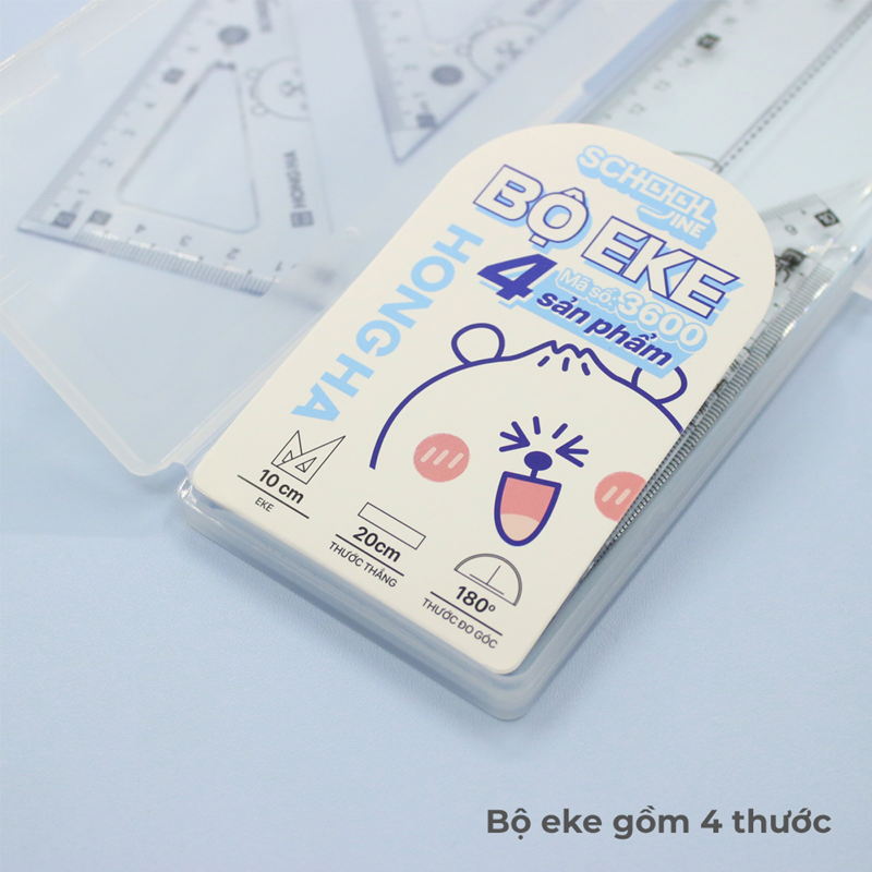 Hồng Hà - Bộ Eke 4 Sản Phẩm HH-04