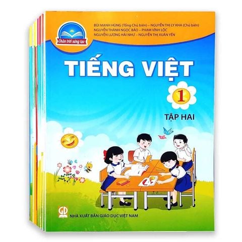 Bộ Sách Giáo Khoa Bài Học Lớp 1 - Bộ Chân Trời Sáng Tạo (8 cuốn)
