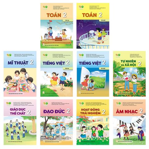 Sách Giáo Khoa Lớp 2 Kết Nối Tri Thức Với Cuộc Sống Bộ Bài Học Năm 2022 (10 cuốn)
