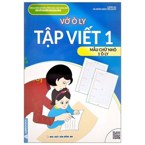 Bộ KNTTVCS-Vở Ô Ly Tập Viết 1-Mẫu Chữ Nhỏ 1 Ô Ly