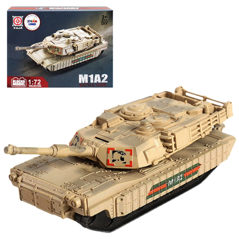 Xuja-23-22-Bộ Lắp Ráp Mô Hình Xe Tăng Chiến Đấu M1a2 Tỷ Lệ 1:72 (Vnc)