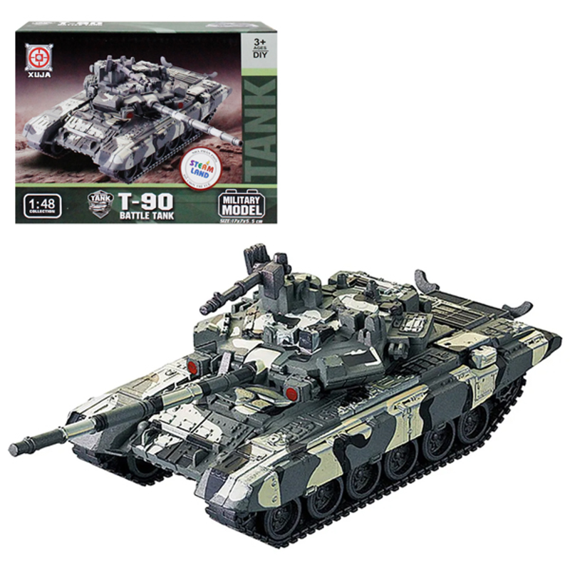 Xuja-24-49-Bộ Lắp Ráp Mô Hình Xe Tăng Chiến Đấu T-90 Tỷ Lệ 1:48 (Vnc)