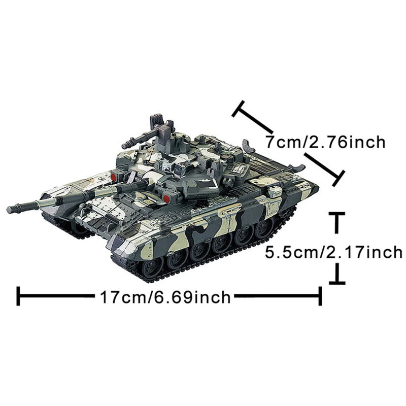 Xuja-24-49-Bộ Lắp Ráp Mô Hình Xe Tăng Chiến Đấu T-90 Tỷ Lệ 1:48 (Vnc)