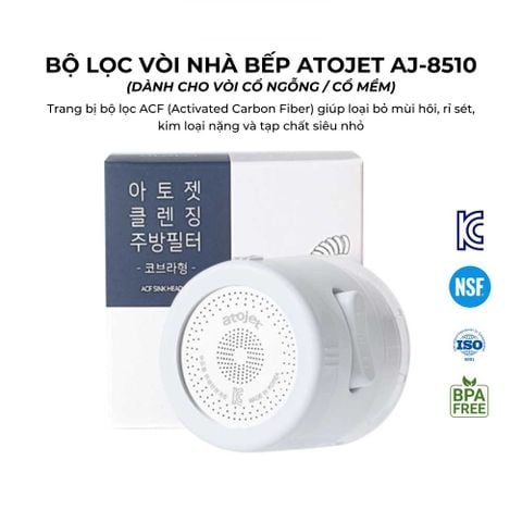 Atojet - Bộ Lọc Vòi Nước AJ-8510: 1 Main Unit