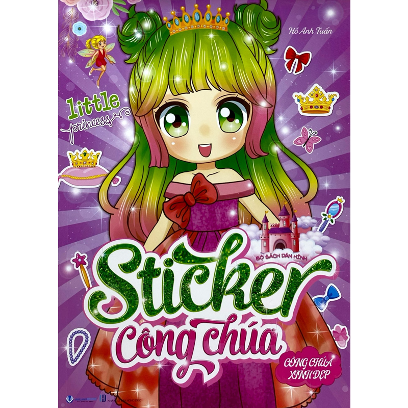 Bộ Sách Dán Hình - Sticker Công Chúa - Công Chúa Xinh Đẹp