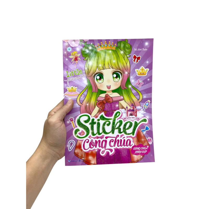 Bộ Sách Dán Hình - Sticker Công Chúa - Công Chúa Xinh Đẹp
