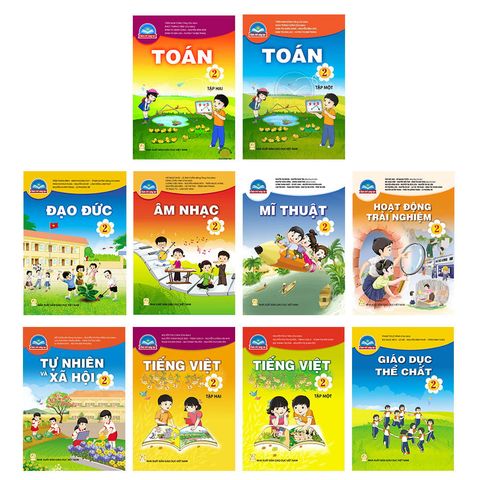 Sách Giáo Khoa Lớp 2 Chân Trời Sáng Tạo Bộ Bài Học (10 cuốn)
