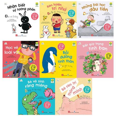 Bộ Sách Phát Triển IQ-EQ Đầu Đời Cho Bé (Bộ 8 cuốn)