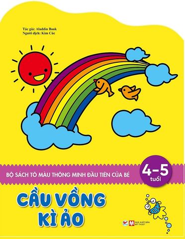 Bộ Sách Tô Màu Thông Minh Đầu Tiên Của Bé - Cầu Vồng Kì Ảo (4-5 tuổi)