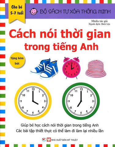 Bộ Sách Tự Xóa Thông Minh - Cách Nói Thời Gian Trong Tiếng Anh