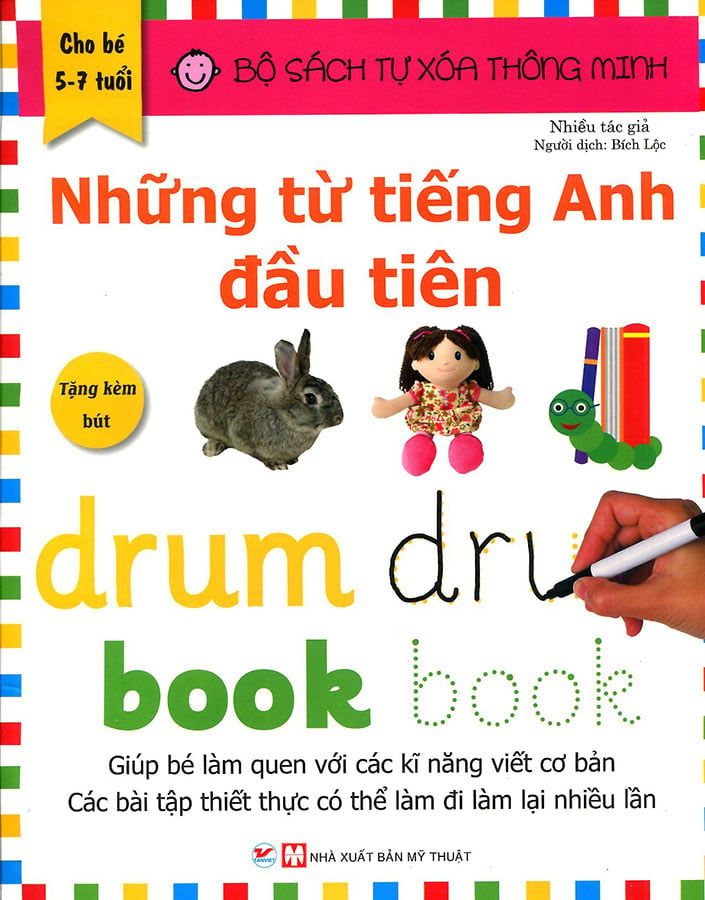 Bộ Sách Tự Xóa Thông Minh - Những Từ Tiếng Anh Đầu Tiên