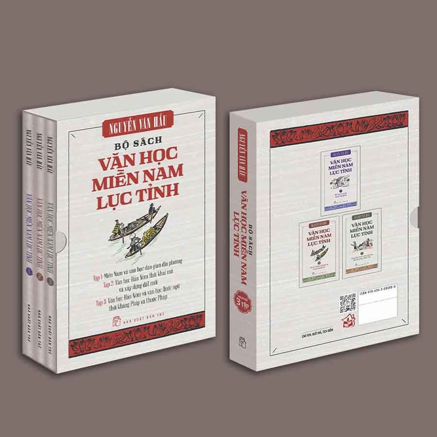Bộ Sách Văn Học Miền Nam Lục Tỉnh (Trọn bộ 3 tập)