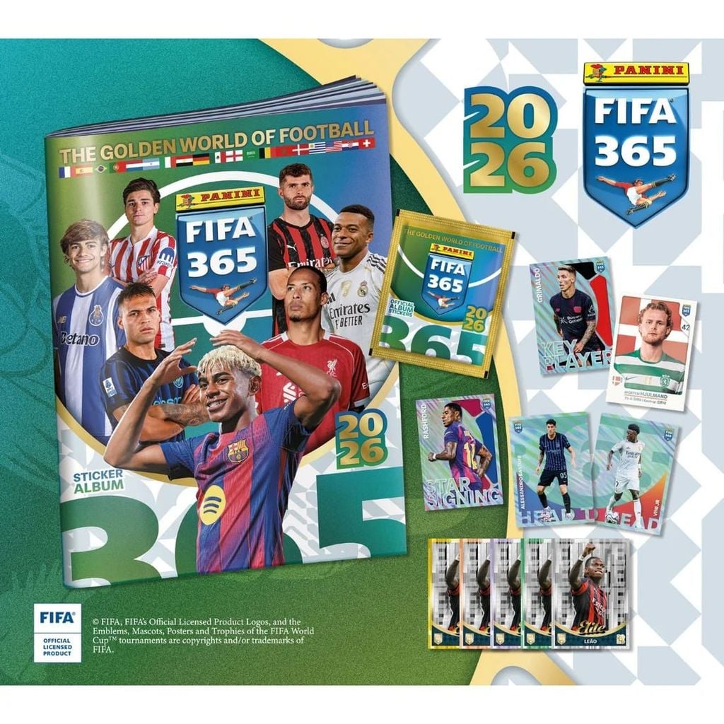 Panini Bộ Sticker Hình Khởi Đầu Fifa 365 2026