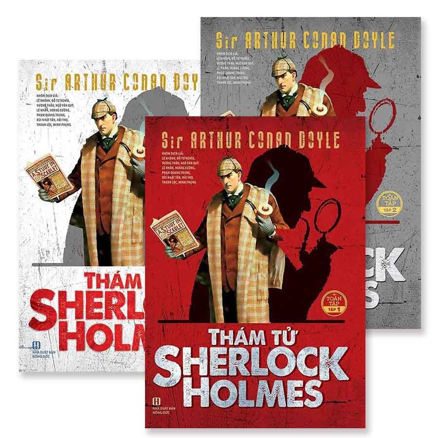 Thám Tử Sherlock Holmes (Bộ 3 tập) (Sách Trí Việt)