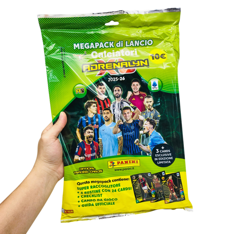 Panini Bộ Thẻ Hình Khởi Đầu Calciatori Aldrenalyn Xl 25-26 (Giao Mẫu Ngẫu Nhiên)