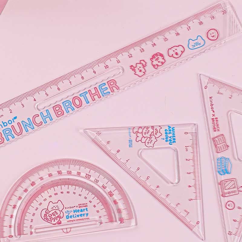 Bộ Thước GUBHX588218 BB 4 Chi Tiết 20cm