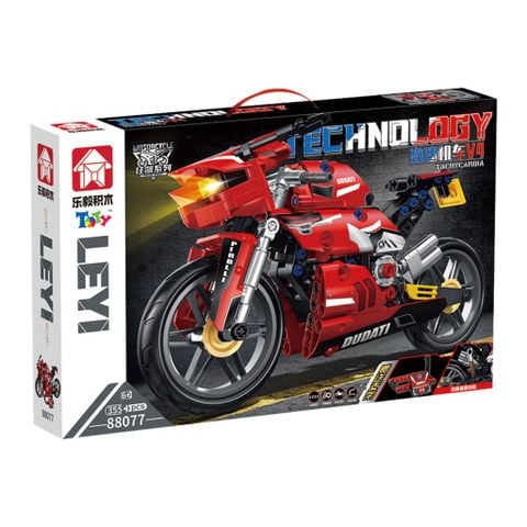 BỘ XẾP HÌNH - MÔ TÔ THỂ THAO - LY21 (LNV)