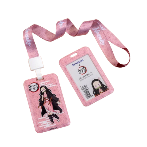 Bộ Dây Đeo Thẻ CHD-001/DS Hồng Túi 20