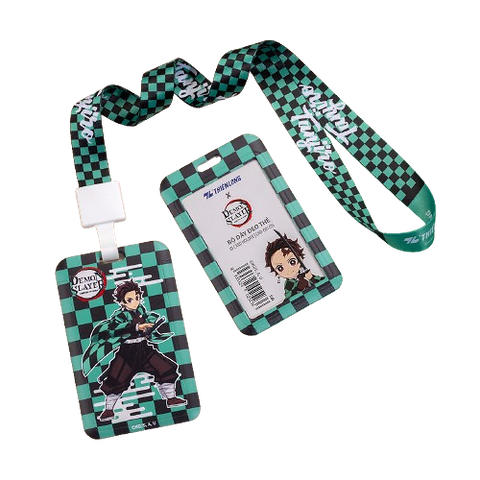 Bộ Dây Đeo Thẻ CHD-001/DS Xanh Túi 20