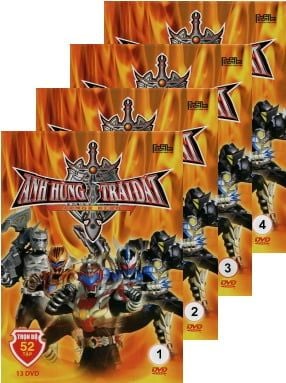 Anh Hùng Trái Đất (Trọn bộ 52 tập, 13 DVD)