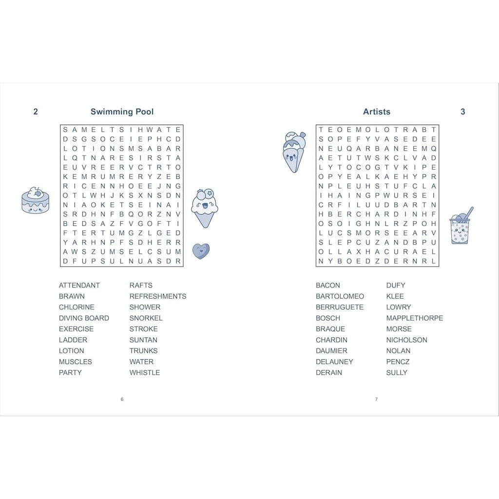Boba Tea Wordsearch