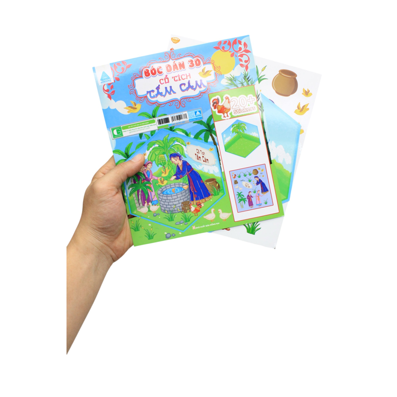 Bóc Dán 3D - Cổ Tích Tấm Cám (Móc Treo)